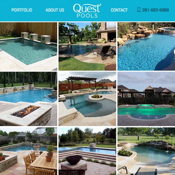 quest pools website